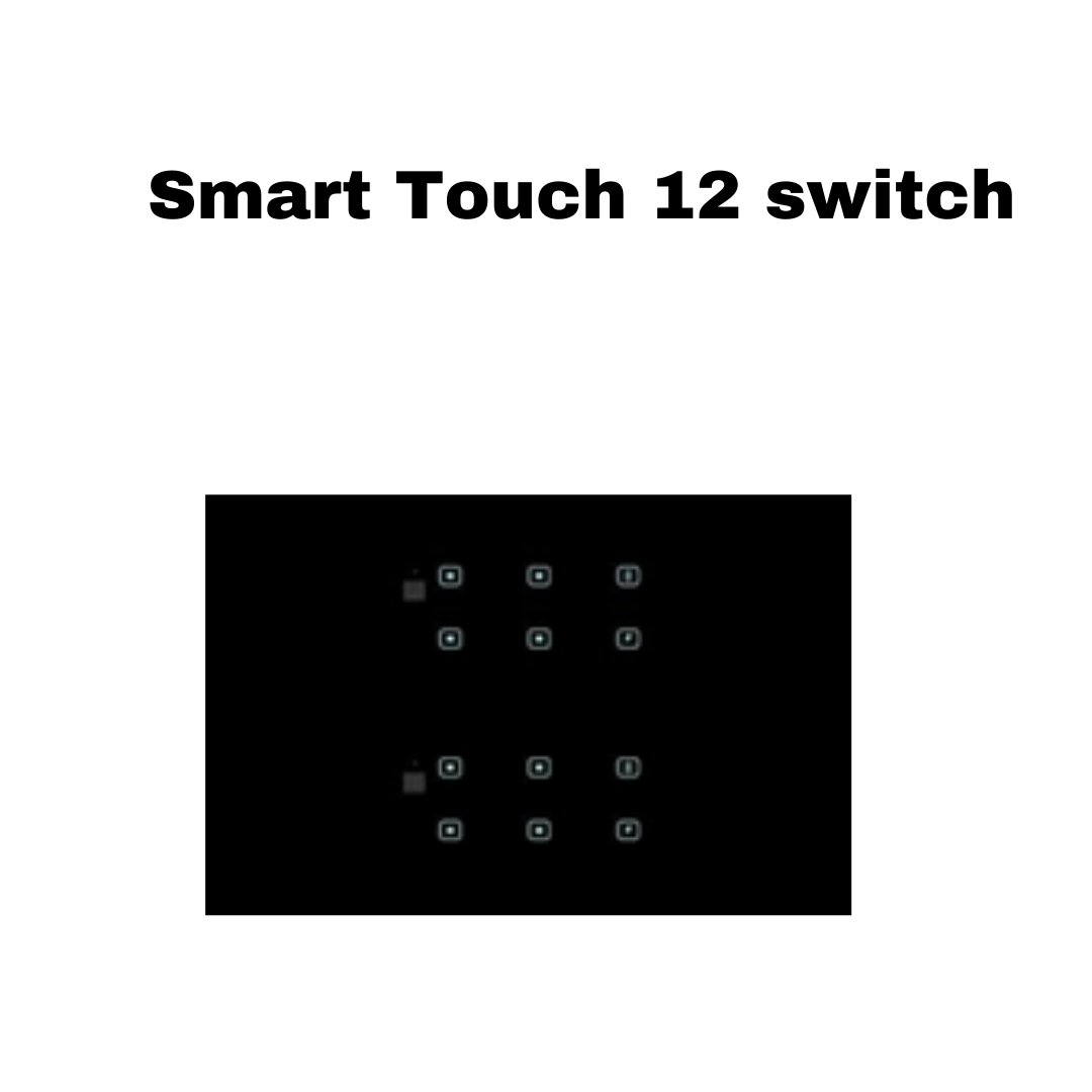 Best 12 module smart touch switch 12 switch
