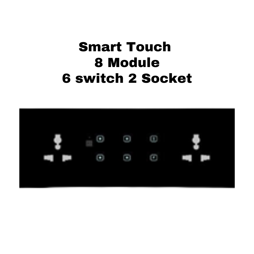 Best 8 module smart touch switch