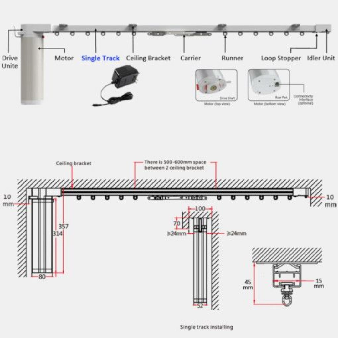best curtain motor 1.2nm