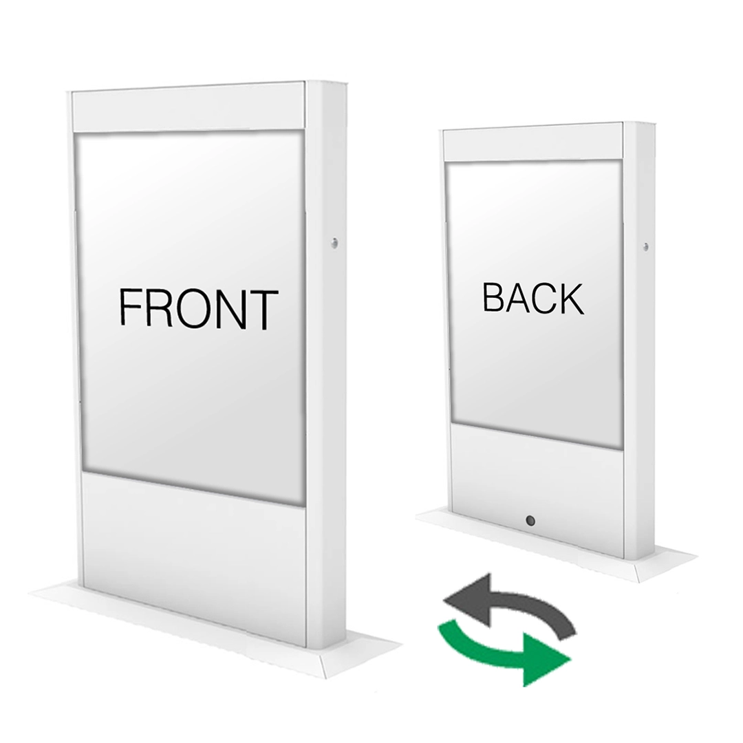 double sided digital signage
